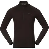 Bergans Inner:Pure Merino Half Zip Longsleeve Schwarz M