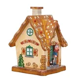 Hubrig Volkskunst GmbH Hubrig Volkskunst Räucherhaus Knusperhäuschen - 17 cm