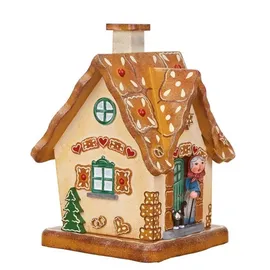 Hubrig Volkskunst GmbH Hubrig Volkskunst Räucherhaus Knusperhäuschen - 17 cm