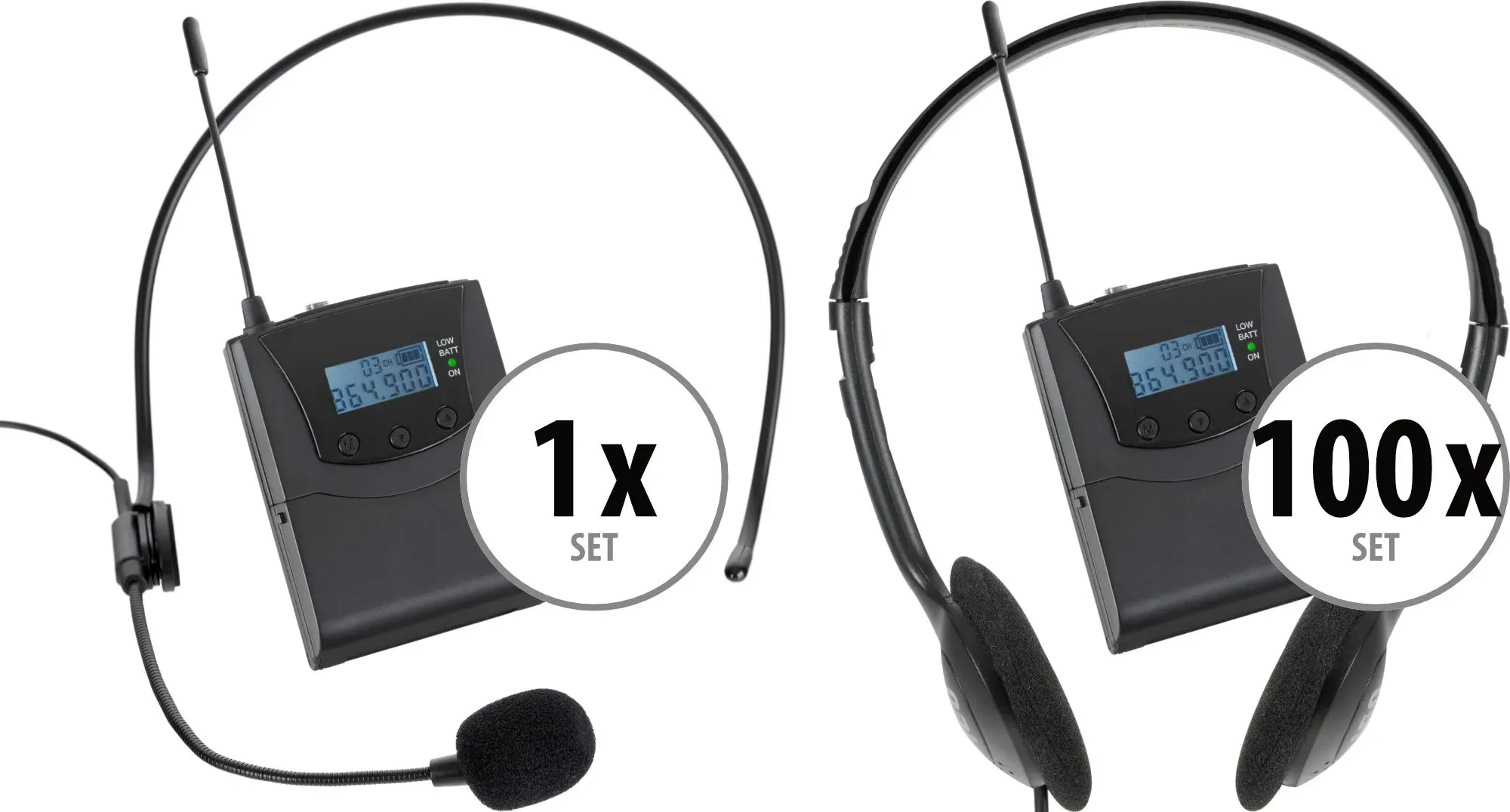 Pronomic Silent Guide V2 Konferenz Set