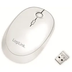 LOGILINK Bluetooth- und Funkmaus ID0205, Dual-Mode, weiß