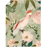ARTland »Vintage Papagei«, U1UV (30 x 40 cm)