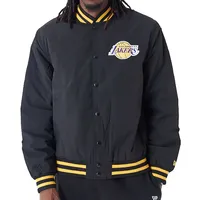 New Era - NBA Los Angeles Lakers Script Bomber Jacke, Größe:M - M