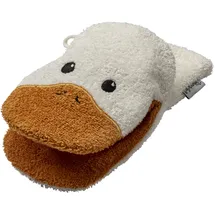 Sterntaler Ente Edda Waschhandschuh 21 x 23 cm ecru