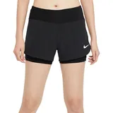 Nike Damen Eclipse 2-In-1 Running Shorts schwarz