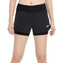 Nike Damen Eclipse 2-In-1 Running Shorts schwarz