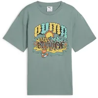 Puma T-Shirt Graphics T-Shirt III Jungen grün 164