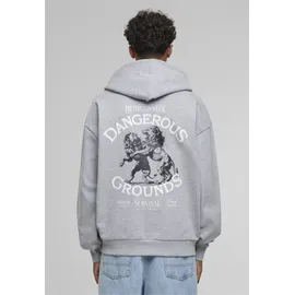 Upscale by Mister Tee Dangerous Grounds Sweatjacke Herren Grau M
