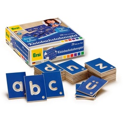 Erzi® Lernspielzeug (Set, 29-St), Kleinbuchstaben zum lesen und schreiben lernen blau