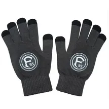 Fortuna Düsseldorf Smartphonehandschuh anthrazit Smartphone Handschuhe unisex F95 Größe S - S