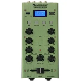 Omnitronic GNOME-202P Mini-Mixer grün