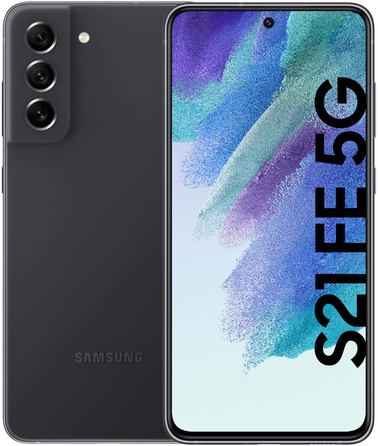 Samsung G S21 FE 256 GRAP SM-G990BZAGEUB All Carriers 8 GB, Grau