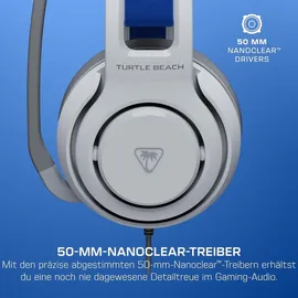 Turtle Beach Atlas 200 PS Over-Ear Stereo Headset Weiss