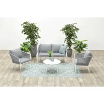 Garden Impressions Madone Loungeset weiß/hellgrau