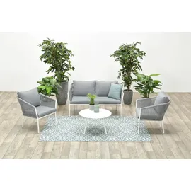 Garden Impressions Madone Loungeset weiß/hellgrau