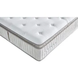 pointhome Boxspringbett Set 160 x 200 H3/H4, Bohembedd Bett-Set ohne oder mit Nachttischen, 5-lagige Taschenfederkern-Matratze mit topper, Höhe 32 cm