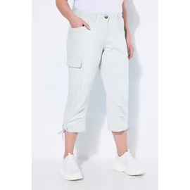 Ulla Popken Cargoshorts Weiß 62