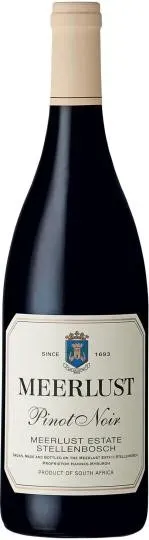 Pinot Noir Meerlust Wine Estate 2021