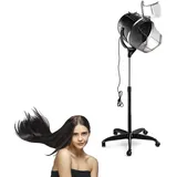 GOPLUS Profi Trockenhaube für Haare, 1050W Haartrockner 125-160cm höhenverstellbar, Haartrockenhaube Salon Friseur mit 60min Timer & 40-75°C Temperaturregelung für häusliche Pflege & Friseursalons