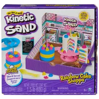 Spin Master Kinetic Sand Regenbogen Bäckerei Set Knete