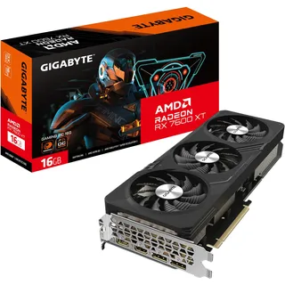 Gigabyte Radeon RX 7600 XT Gaming OC 16GB GDDR6, 2x HDMI, 2x DP (GV-R76XTGAMING OC-16GD)