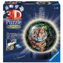 RAVENSBURGER 11248 3D Puzzle Nachtlicht Raubkatzen 72 Teile