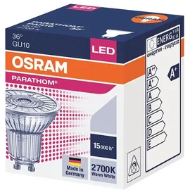 Osram LED EEK F (A - G) GU10 2.6 Watt, Warmweiß (Ø x H) 50 mm x 50 mm 1