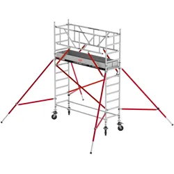 Altrex Fahrgerüst RS Tower 51 Aluminium mit Holz-Plattform 4,20m AH schmal 0,75x3,05m