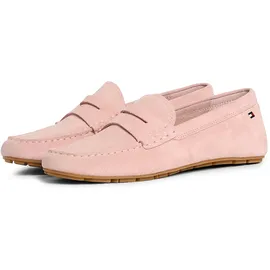 Tommy Hilfiger Flag Soft Suede Damen Rosa 38