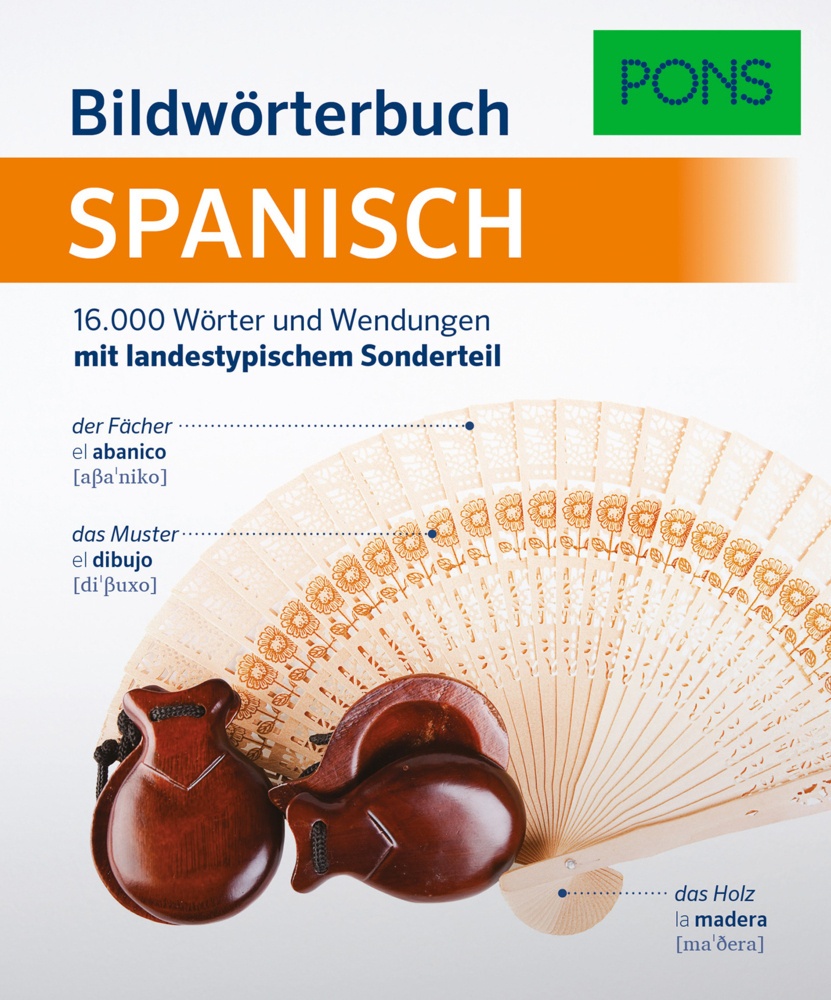 Pons Bildwörterbuch / Pons Bildwörterbuch Spanisch  Kartoniert (TB)