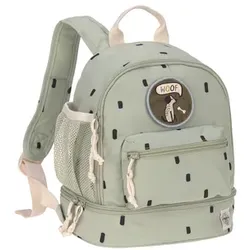 LÄSSIG Mini Backpack, Happy Prints, light olive