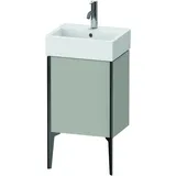 Duravit XViu Waschtisch-Unterschrank XV4531LB207 43,4x33,4x49,3cm, schwarz matt, links, betongrau matt