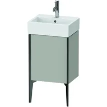 Duravit XViu Waschtisch-Unterschrank XV4531LB207 43,4x33,4x49,3cm, schwarz matt, links, betongrau matt