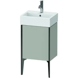 Duravit XViu Waschtisch-Unterschrank XV4531LB207 43,4x33,4x49,3cm, schwarz matt, links, betongrau matt
