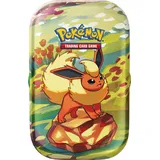 Pokémon Karmesin & Purpur – Prismatische Entwicklungen: Mini-Tin-Box Flamara