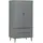 vidaXL Kleiderschrank Molde 90 x 175 x 55 cm Grau