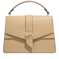 Michael Kors Women MD TH Satchel GREENW Bag, Kamel