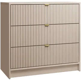 Mirjan24 Kommode Tireno 3SZ mit 3 Schubladen, Rechteckig, 80x75x40 cm, Wohnzimmer, Kommoden - Sideboards, Kommoden