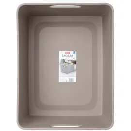 Tatay Aufbewahrungsbox 29,4 x 38,5 x 23 cm 1-tlg. Beige/Taupe
