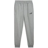 Puma Essentials No. 1 Logo Fleece Jogginghose mit Bündchen Herren 03 medium gray heather M