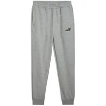 Puma Essentials No. 1 Logo Fleece Jogginghose mit Bündchen Herren 03 medium gray heather M