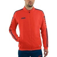 Jako Herren Polyesterjacke Striker 2.0, flame/navy, 4XL, 9319