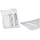 Laurel® Heftstreifen EASY CLIP A4 Weiß 50 St.