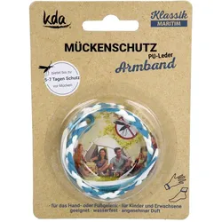 Mückenschutz Armband PU-Leder -maritim- KDA