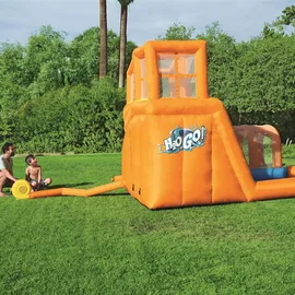 BESTWAY H2OGO! Hurricane Wasserpark mit Dauergebläse 420 x 320 x 260 cm
