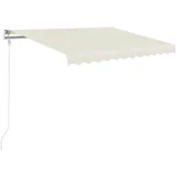 vidaXL Automatisch Gelenkarmmarkise 350 x 250 cm creme 3068887