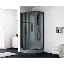 SAT Komplettdusche Viertelkreis 90x90 cm SATBOXS90CT
