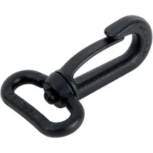 Basic Nature Karabiner Drehbar 25 mm Schwarz