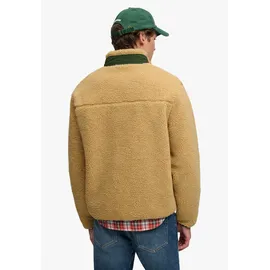 Superdry MOUNTAIN FULL ZIP FLEECE Sweatjacke Herren Beach Sand Marl/Mount View Grn M
