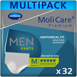 Molicare Premium Men Pants 5 Tropfen M, 32 Stück